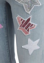 Carica l&#39;immagine nel visualizzatore di Gallery, Desigual - Girl - Jeans con Stelle da Bambina - Mori - Morillo
