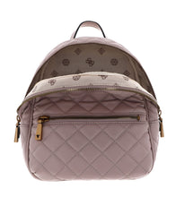 Carica l&#39;immagine nel visualizzatore di Gallery, Guess Borsa zaino Cessily ecopelle trapuntato nero donna BS22GU119 QB767932
