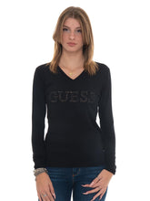 Carica l&#39;immagine nel visualizzatore di Gallery, Guess Maglia Donna Anne vs LS Sweater Black E23GU21 W2YR26Z2NQ0
