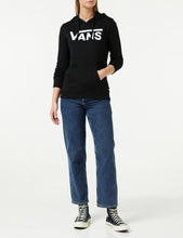 Carica l&#39;immagine nel visualizzatore di Gallery, Vans Felpa con Cappuccio Classic V II, Nero, S Donna
