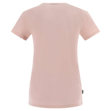 Carica l&#39;immagine nel visualizzatore di Gallery, FREDDY - T-Shirt Stampa College in Strass Cristallo E Glitter Nero, Rosa, Small
