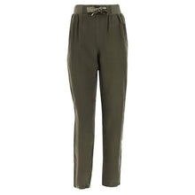 Carica l&#39;immagine nel visualizzatore di Gallery, FREDDY - Pantaloni Tapered in Cupro con Coulisse in Vita
