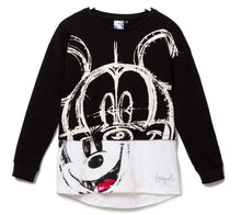 Carica l&#39;immagine nel visualizzatore di Gallery, Desigual Felpa Bambina Topolino 19SGSK17
