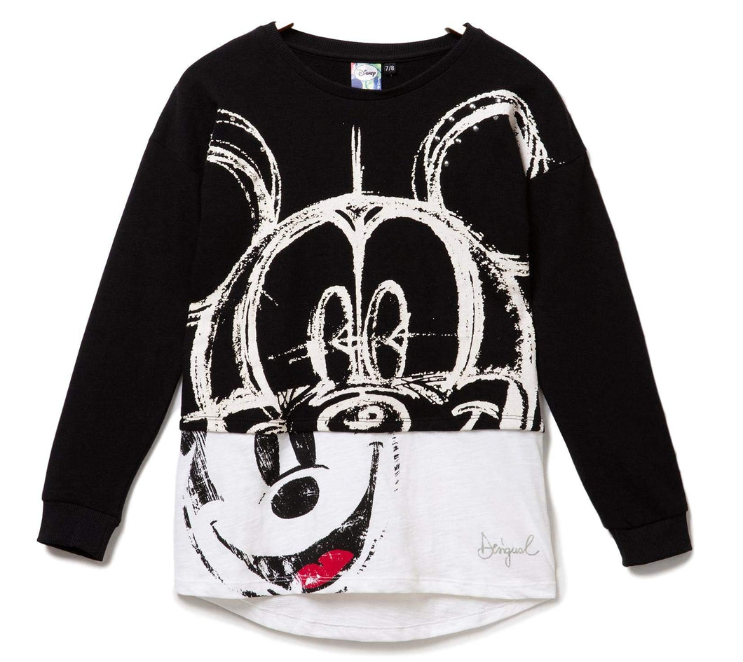 Desigual Felpa Bambina Topolino 19SGSK17