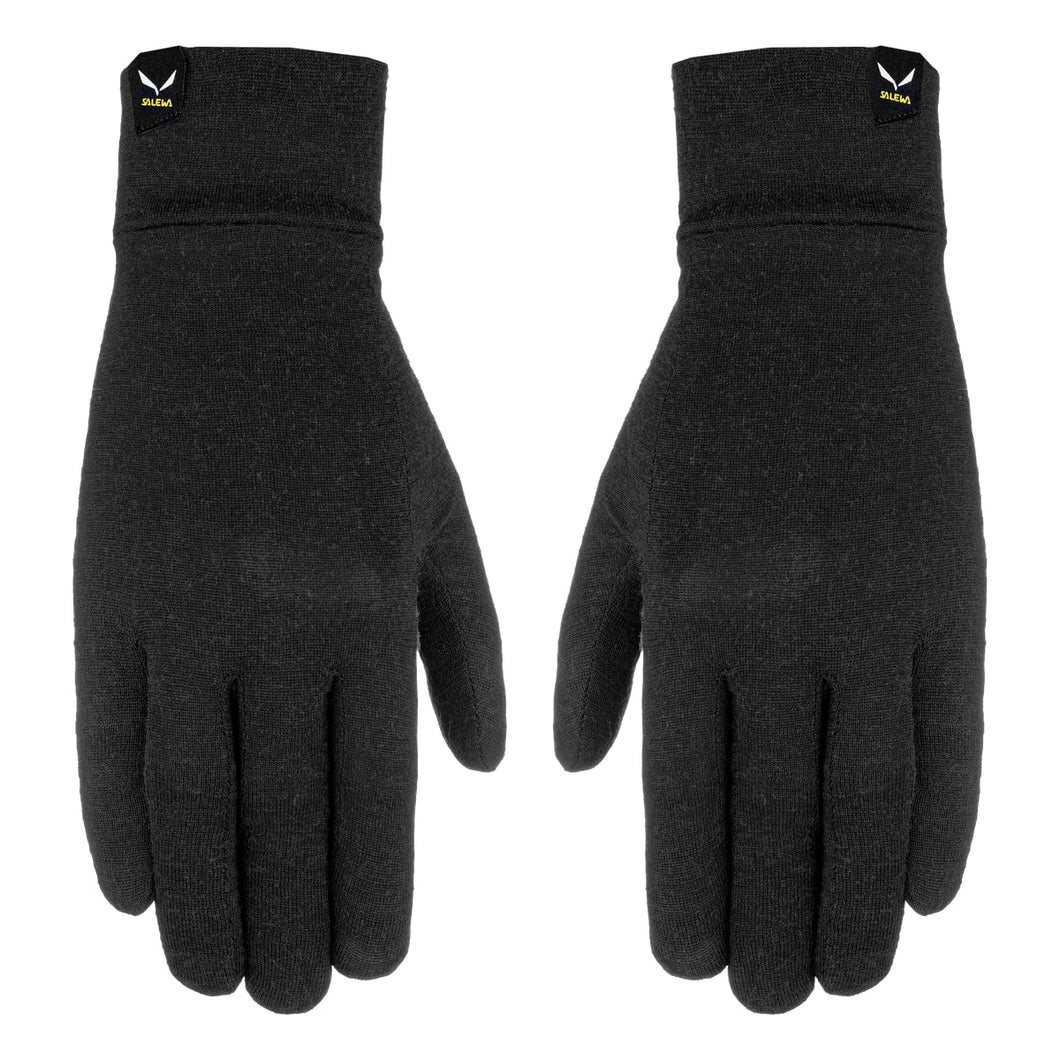 SALEWA Vetro Liner Gloves Guanti, Black-out, XXL Unisex-Adulto