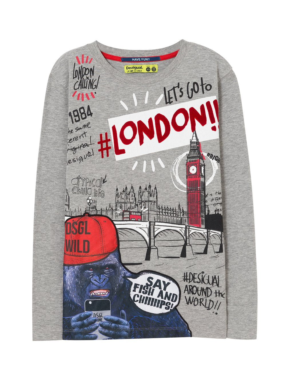 Desigual TS_Ringo T-Shirt Bambini e Ragazzi