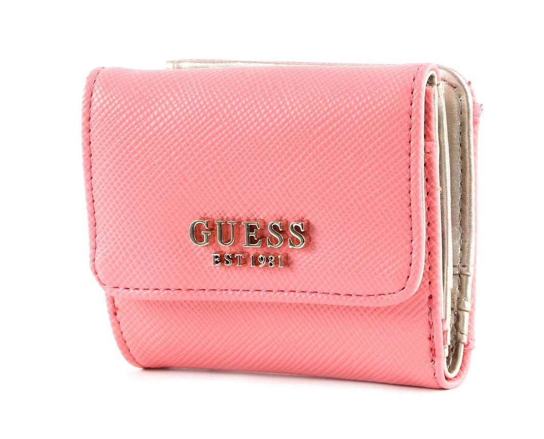 GUESS Laurel Card & Coin Purse Pink
