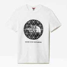 Carica l&#39;immagine nel visualizzatore di Gallery, The North Face T-Shirt Uomo Geodome Bianca
