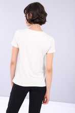 Carica l&#39;immagine nel visualizzatore di Gallery, FREDDY T-Shirt Donna Comfort in Jersey Viscosa con Strass
