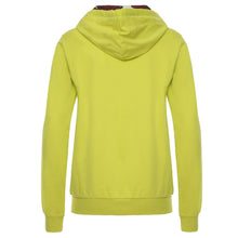 Carica l&#39;immagine nel visualizzatore di Gallery, FREDDY Felpa Leggera in Cotone 100% con Cappuccio DOPPIATO in Mesh Lime
