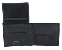 Carica l&#39;immagine nel visualizzatore di Gallery, Guess Portafoglio Certosa smart billfold saffiano nero GS23GU02 SMECRSLEA24
