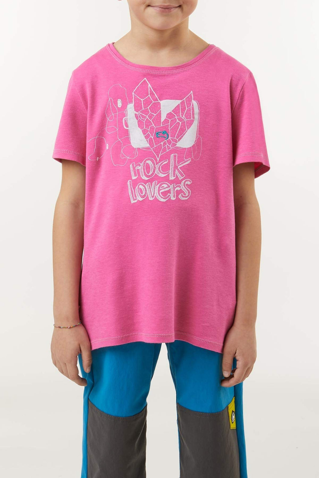 E9 Enove Love9 t-Shirt Bambina Color Carmen Made in Italy