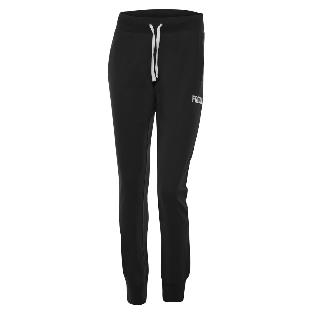 FREDDY Pantaloni in Felpa French Terry Leggera in Cotone 100%