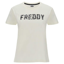 Carica l&#39;immagine nel visualizzatore di Gallery, FREDDY T-Shirt Comfort Fit con Decorazione Animalier in Paillettes
