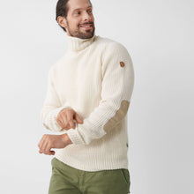 Carica l&#39;immagine nel visualizzatore di Gallery, Fjällräven Övik Roller Neck Sweater M Felpa, Gesso Bianco, L Uomo
