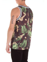 Carica l&#39;immagine nel visualizzatore di Gallery, Franklin &amp; Marshall Canotta Basket Colore Palm Camo TOMF366ANS19 (XS)
