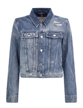 Carica l&#39;immagine nel visualizzatore di Gallery, Guess Giacca Jeans Donna Delya Trucker Denim ES22GU63 W2RN01D3Y0T STSW
