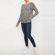 Carica l&#39;immagine nel visualizzatore di Gallery, Guess Maglioncino Donna Girocollo MOD. Ines Leopardato E22GU37 W1YR0FZ2R60
