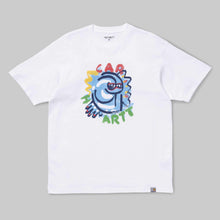 Carica l&#39;immagine nel visualizzatore di Gallery, CARHARTT WIP S/s Touri T-Shirt Uomo Bianco con Stampa
