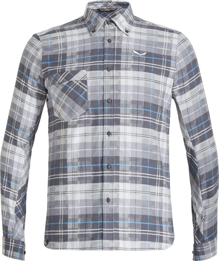 SALEWA Fanes Flannel 3 PL L/S, Camicia Uomo