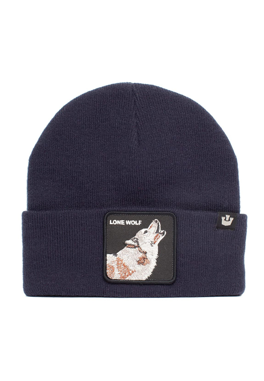 Goorin Bros. Beanie Wolf Man Lone Wolf Dark Navy Blu scuro