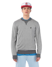 Carica l&#39;immagine nel visualizzatore di Gallery, Franklin &amp; Marshall Maglia Cotone Girocollo Colore Light Grey Melange Grigio
