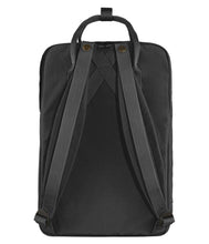 Carica l&#39;immagine nel visualizzatore di Gallery, Fjällräven Kånken Laptop 15&quot;, Zaino Sportivo Unisex Adulto, Nero, Taglia unica
