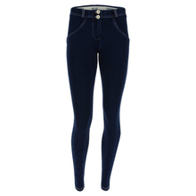 Carica l&#39;immagine nel visualizzatore di Gallery, FREDDY WR.UP Super Skinny Vita Regular in Denim Lavaggio Scuro
