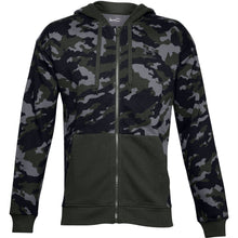 Carica l&#39;immagine nel visualizzatore di Gallery, Under Armour Rival Fleece Plus - Maglietta da uomo con zip intera
