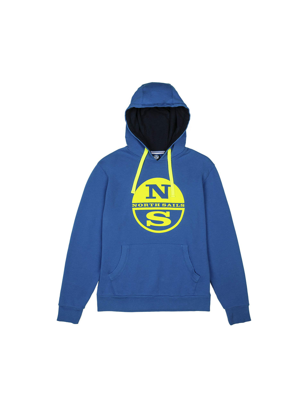 NORTH SAILS Uomo Felpa in Cotone Biologico con Cappuccio - Ampia Tasca a Canguro - vestibilità Regular - M