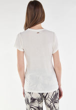 Carica l&#39;immagine nel visualizzatore di Gallery, FREDDY - T-Shirt in Jersey Viscosa con Stampa Floreale, Floreal, Small
