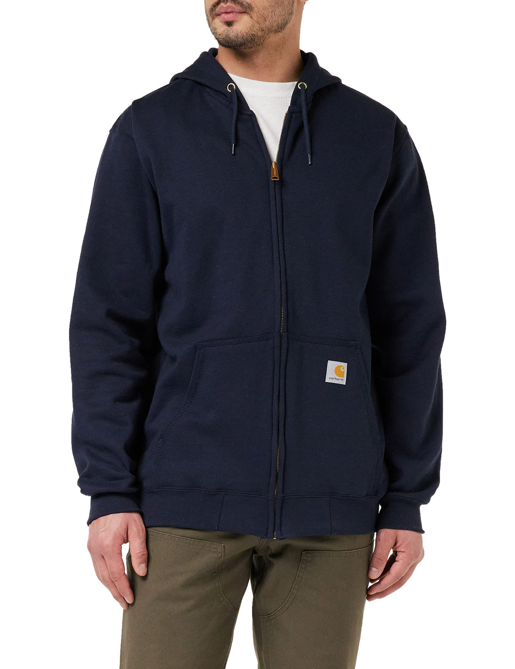 Carhartt Midweight Hooded Zip-Front Sweatshirt Sweatshirt Uomo (Pacco da 1)