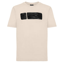 Carica l&#39;immagine nel visualizzatore di Gallery, FREDDY T-SHIRT IN JERSEY FIAMMATO TINTO IN CAPO CON STAMPA NO-LOGO
