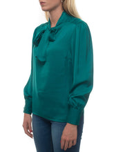 Carica l&#39;immagine nel visualizzatore di Gallery, Guess INDOVINA Camicia Blusa Hasna vestibilità Regolare (Verde
