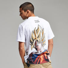 Carica l&#39;immagine nel visualizzatore di Gallery, Dolly Noire T-Shirt Goku Super Sayan Dragonball Bianca L
