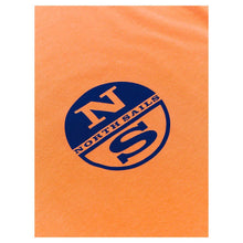 Carica l&#39;immagine nel visualizzatore di Gallery, NORTH SAILS Jersey Maglietta da Uomo in Verde Profondo - 100% Cotone di Stile di Misura Regolare con Girocollo e Maniche Corte
