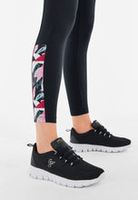 Carica l&#39;immagine nel visualizzatore di Gallery, FREDDY - Leggings 7/8 Vita Alta Bande Laterali A Fantasia Floreale
