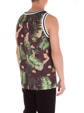 Carica l&#39;immagine nel visualizzatore di Gallery, Franklin &amp; Marshall Canotta Basket Colore Palm Camo TOMF366ANS19 (XS)
