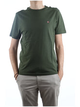 Carica l&#39;immagine nel visualizzatore di Gallery, Napapijri Maglietta Manica Corta Salis C 1 T-shirt Uomo Verde Green
