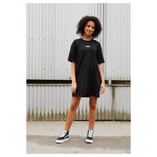 Carica l&#39;immagine nel visualizzatore di Gallery, Vans - T-SHIRT CENTER VEE TEE DRESS DA DONNA COLORE BLACK - VN0A4RU2BLK1 - M, BLACK
