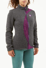 Carica l&#39;immagine nel visualizzatore di Gallery, E9 Enove W Pallas Fleece Maglia Pesante Donna Iron Grigio
