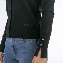 Carica l&#39;immagine nel visualizzatore di Gallery, Guess W2YR33Z2V62 JBLK MAGLIONCINO ZENA CARDI NERO
