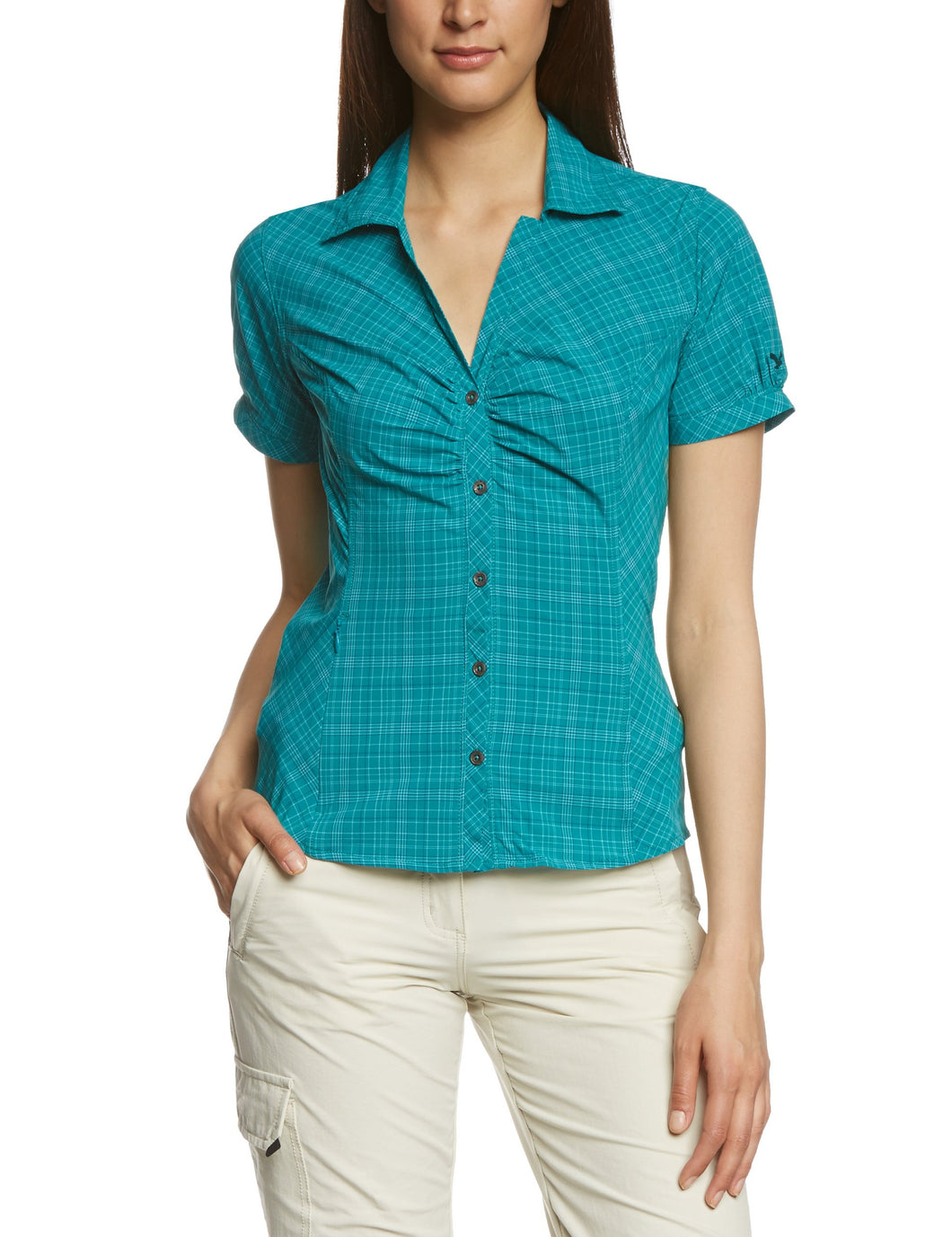 SALEWA Hemd Kist Dry Am W Short Sleeve Shirt Button-Down Donna