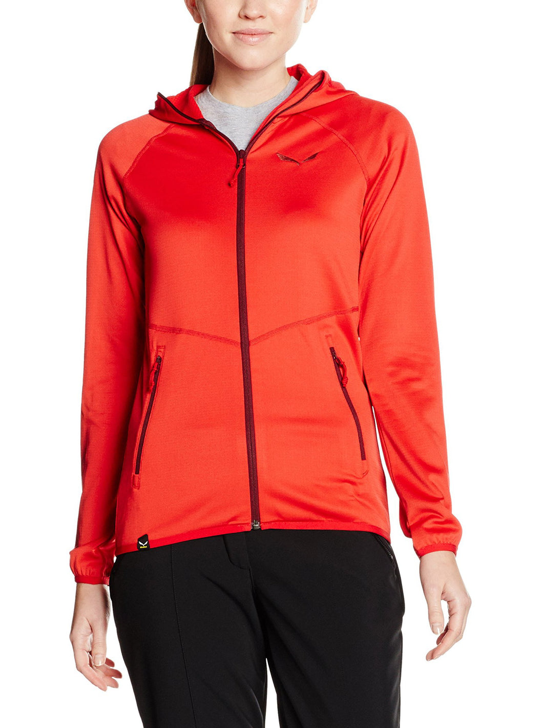 SALEWA Puez Grid PL W FZ HDY Felpa Donna