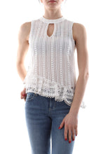 Carica l&#39;immagine nel visualizzatore di Gallery, Guess Top Licia SL Bianco White W0GH20WCTQ0WHT
