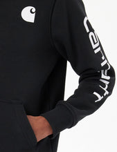 Carica l&#39;immagine nel visualizzatore di Gallery, Carhartt Clarksburg Sleeve Logo Hooded Sweatshirt Felpa con Cappuccio Donna
