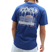 Carica l&#39;immagine nel visualizzatore di Gallery, Vans T-Shirt da Uomo 66 Palms Blu cod VN0A7PLAUXL
