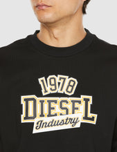 Carica l&#39;immagine nel visualizzatore di Gallery, Diesel A03372-9XX Felpa Uomo Nero L
