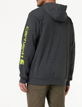 Carica l&#39;immagine nel visualizzatore di Gallery, Carhartt Midweight Sleeve Logo Hooded Sweatshirt Felpa con Cappuccio Uomo (Pacco da 1)
