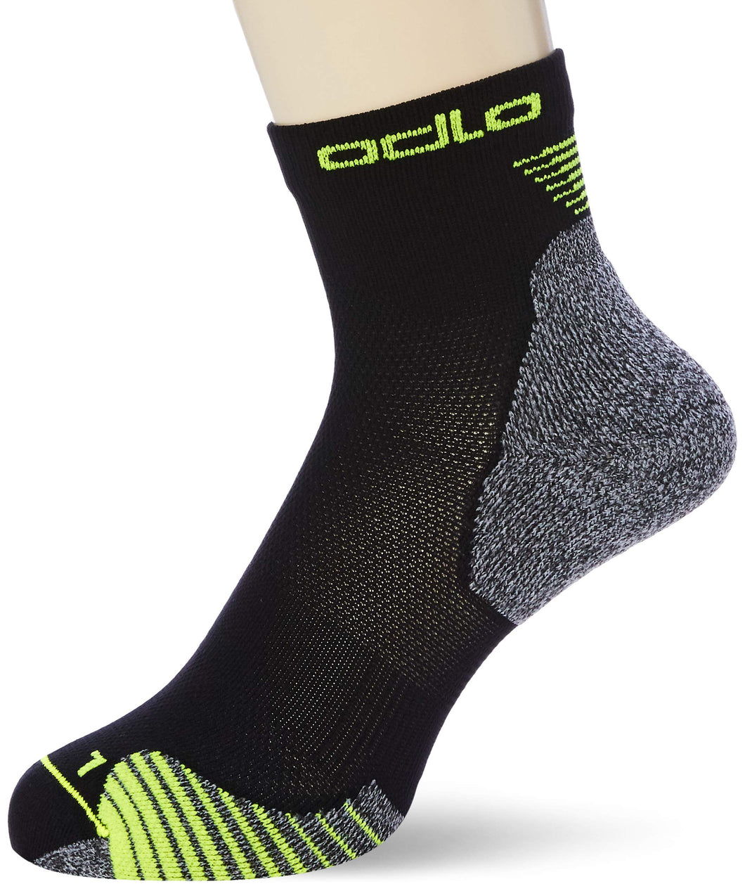 Odlo Socks Quarter Ceramicool Run Calzini Running Unisex-Adulto
